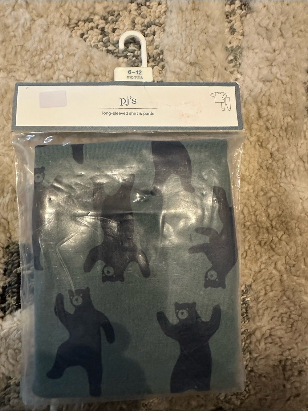 Infant pjs long sleeved &pants 6-12 months